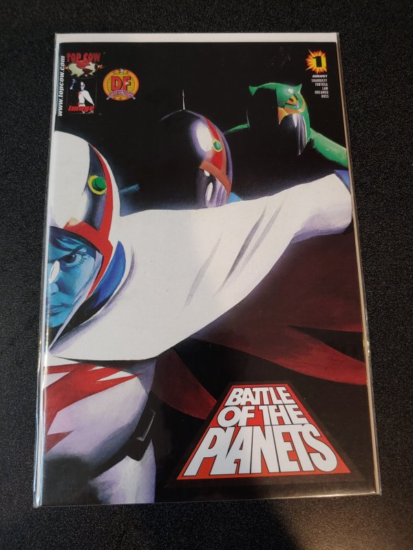 BATTLE OF THE PLANETS #1 DYNAMIC FORCES EXCLUSIVE ALTERNATE COVER COA #1328