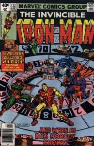 IRON MAN  (1968 Series)  (INVINCIBLE IRON MAN)(MARVEL) #123 NEWSSTAND Good