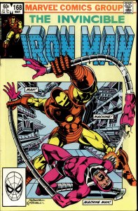 Iron Man #168 (1983) Iron Man