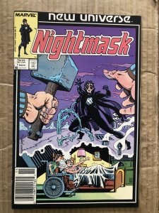 Nightmask #1 Newsstand Edition (1986)