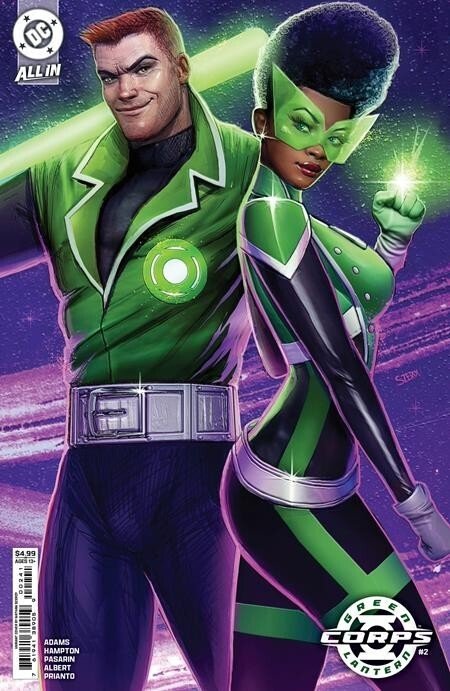 Green Lantern Corps #2 2025 Nathan Szerdy Cover D DC Comics EB35