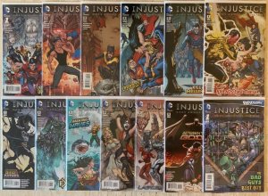 INJUSTICE: GODS AMONG US YEAR FOUR 1-12 + ANNUAL 1 | 2015 | COMPLETE SERIES