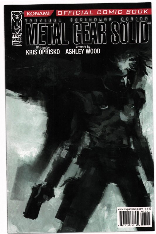 METAL GEAR SOLID COMIC 1-6 SET - Ashley Wood Covers & Art - (9.0/9.2) 2004/2005