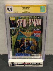Spider-Man # 95 CGC 9.8 1998 Signature Series Signed By Scott Hanna [GC24]