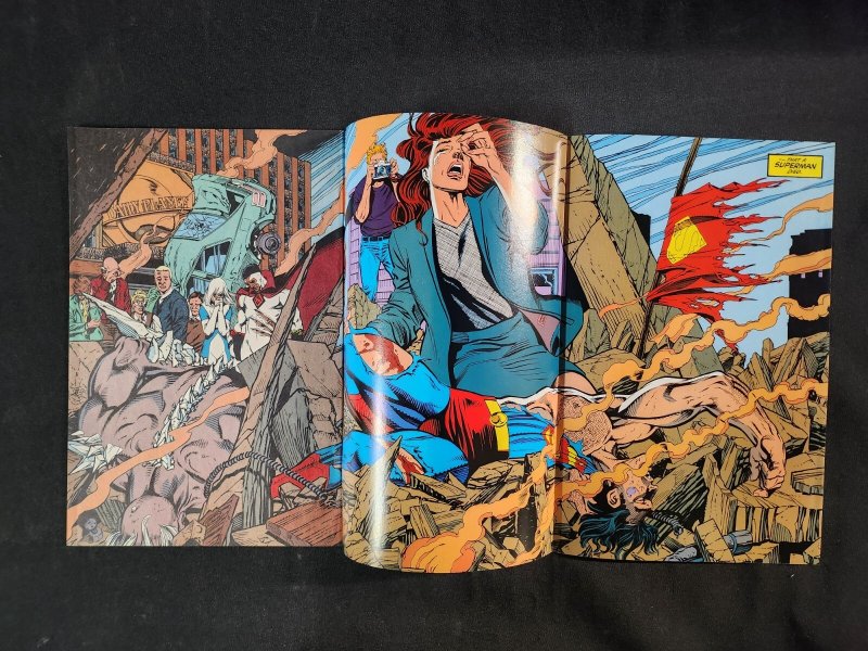 Superman 2PC #75 - KEY / Newstand & Direct Edition (9.0/9.2) 1993