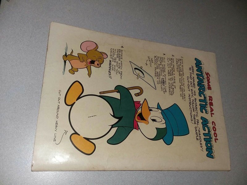 MGMS TOM AND JERRY WINTER FUN #6 DELL GIANT COMICS 1957 EARLY SILVER AGE CARTOON