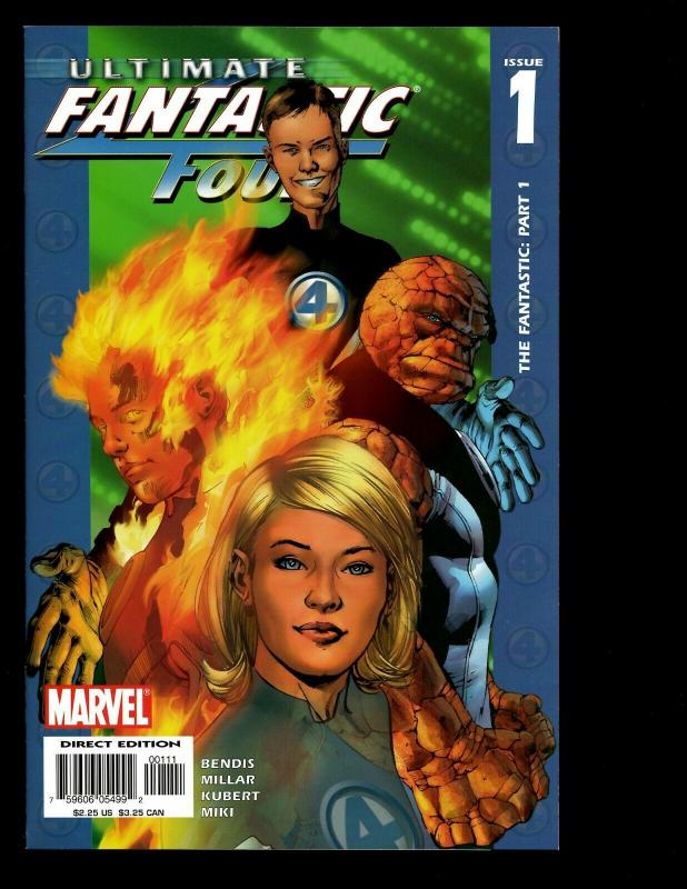 Lot Of 12 Ultimate Fantastic Four Marvel Comics # 1 2 3 4 5 6 7 8 9 10 11 12 SM7