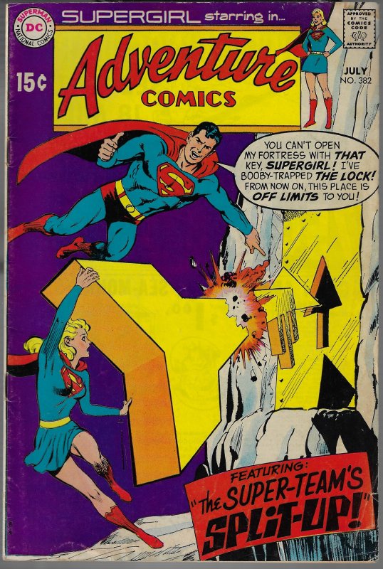 Adventure Comics #382 (DC, 1969) F