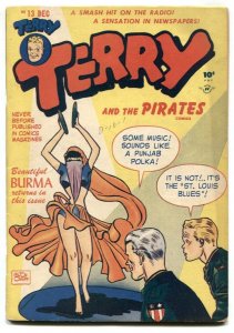 Terry And The Pirates #13 1948-Burma- Milton Caniff FN-