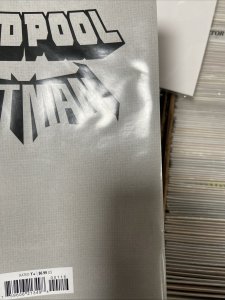 (2025) MARVEL&DC DEADPOOL BATMAN 1 1:200 CAPULLO SKETCH VARIANT COVER