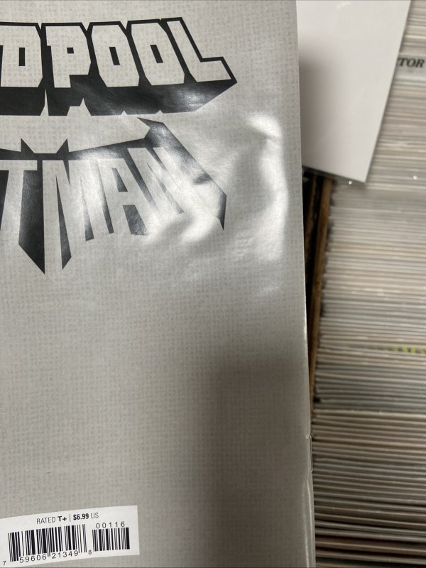 (2025) MARVEL&DC DEADPOOL BATMAN 1 1:200 CAPULLO SKETCH VARIANT COVER