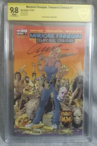 Marjorie Finnegan Temporal Criminal # 1 CBCS 9.8 Verified Signed By Garth Ennis 