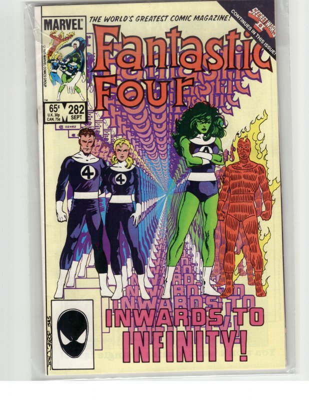 Fantastic Four #282 (1985) Fantastic Four