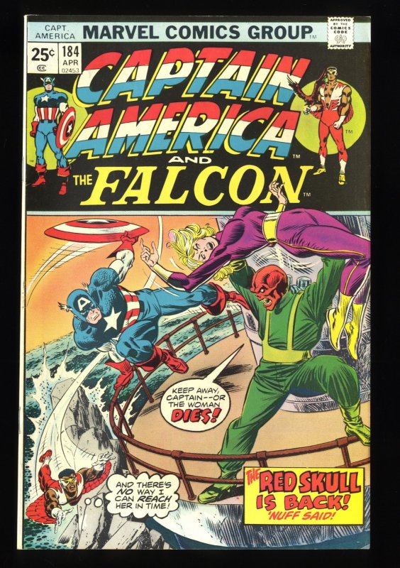 Captain America #184 VF/NM 9.0