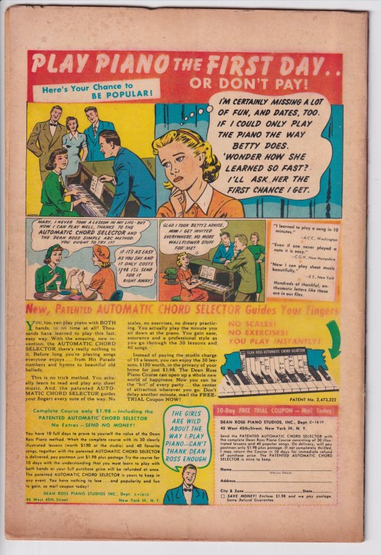 PATSY AND HEDY #11 (Jan 1953) VG 4.0 SEE DESCRIPTION