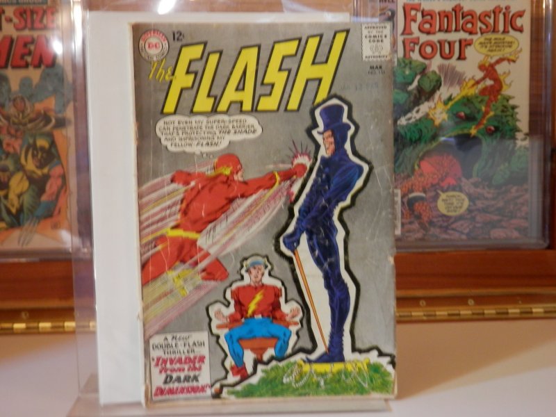 The Flash #151  (1965) - Awesome cover app. of The Shade