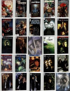 Lot of 25 Comics (See Description) Star Wars, The X Files, The X Files: Origi...