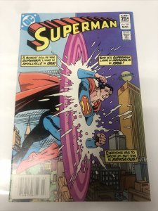 Superman (1983) # 381 (FN) Canadian Price Variant • CPV • Cary Bates • DC