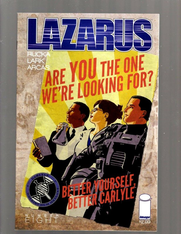 Lot Of 10 Lazarus Image Comic Books # 1 2 3 4 5 6 7 8 9 10 Rucka Lark Arcas RP4