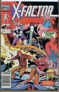 X-Factor #8 Marvel Comics Newsstand September Sep 1986 (FNVF)