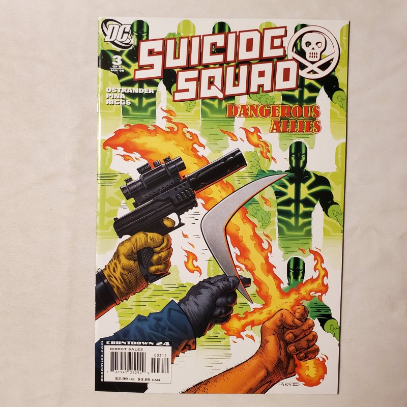 Suicide Squad 3 Very Fine/Near Mint Cover by John K. Snyder