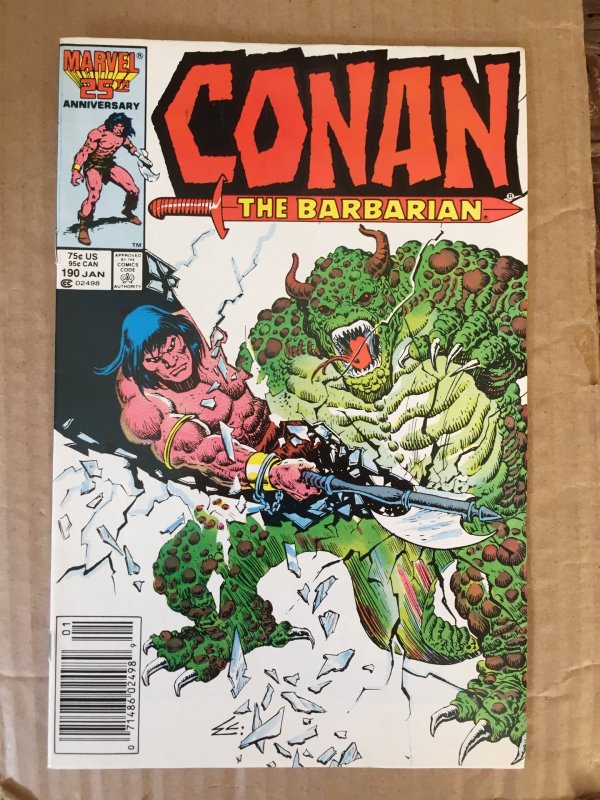 Conan The Barbarian #190