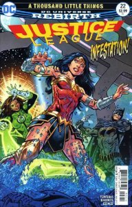 JUSTICE LEAGUE (2016 DC) #22 CVR A PAUL PELLETIER