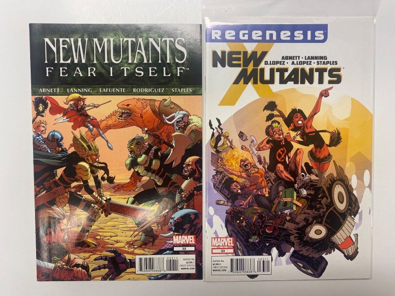 3 New Mutants Marvel Comics #32 33 34 X-Men Magik 72 KM2