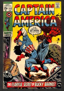Captain America #132 FN 6.0 Marvel Comics