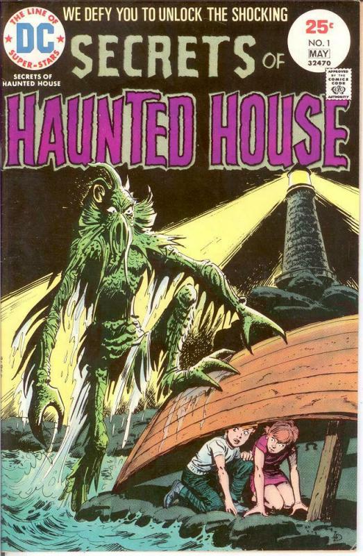 SECRETS OF HAUNTED HOUSE 1 FN May 1975 COMICS BOOK