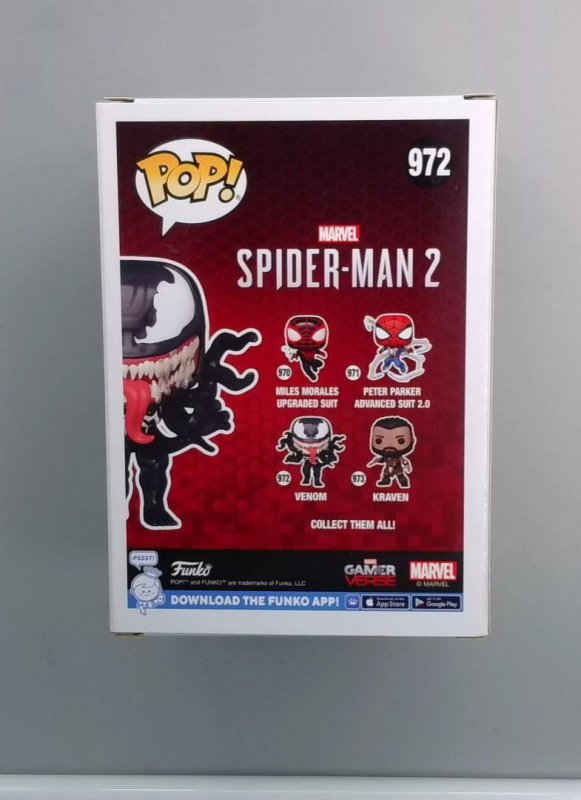 Funko Pop! Venom #972, Marvel Gamerverse, Bobblehead