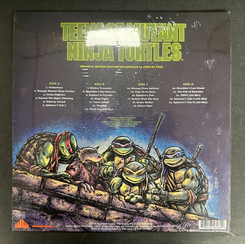 Teenage Mutant Ninja Turtles Original Motion Picture Soundtrack by John Du Prez