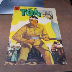 The Lone Ranger Companion Tonto #20 (1955, Dell): Rustler's Brand! Golden age