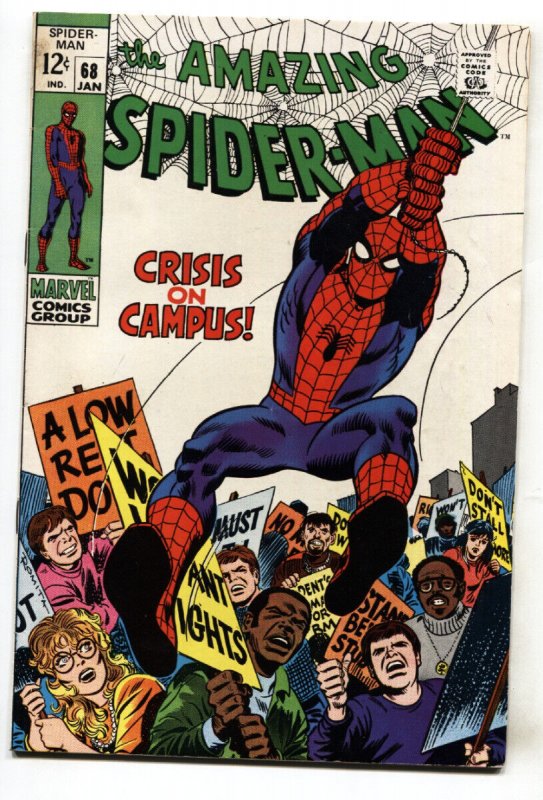 Amazing Spider-Man #68--1969--Marvel--Silver Age--FN+