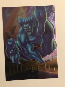 BEAST #85 card : Marvel Metal 1995 Fleer Chromium; NM/M X-men, base