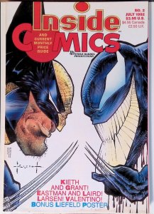 Inside Comics #2 (July 1992, Double Barrel) 4.0 VG