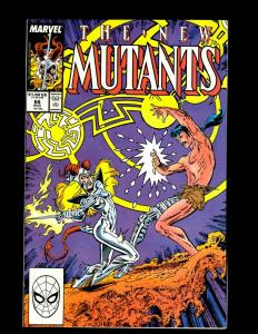 Lot of 12 New Mutants Marvel Comics #54 55 57 58 59 60 61 62 63 64 65 66 J411