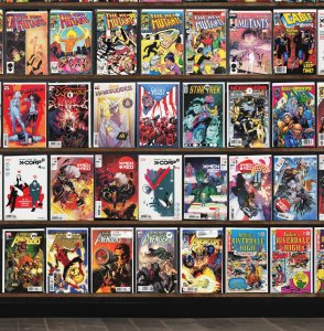 Huge Lot 160+ Comics with New Avengers, Legion Of Super Heroes, Exiles & More!
