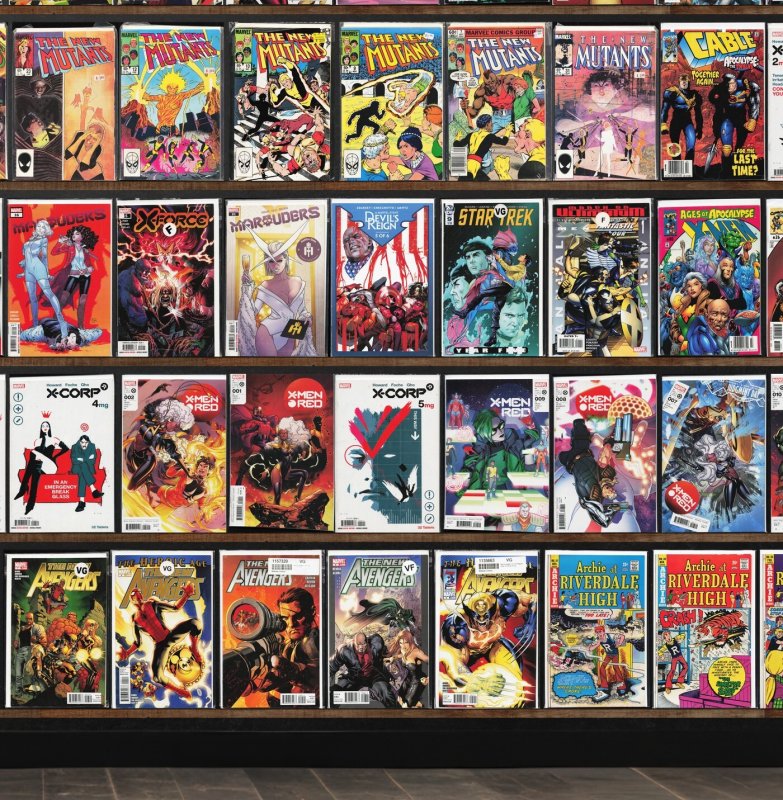 Huge Lot 160+ Comics with New Avengers, Legion Of Super Heroes, Exiles & More!