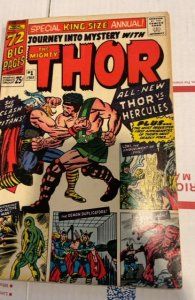 Journey Into Mystery Annual (1965)first app of Hercules see description