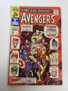 The Avengers Annual #1 (1967) VG- Condition 1 in spine split