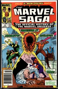The Marvel Saga The Official History of the Marvel Universe #4 (1986) Marvel ...