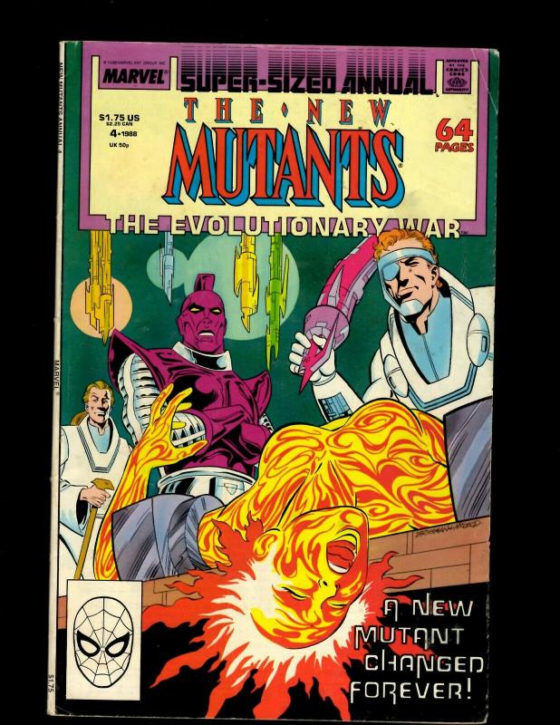 Lot of 11 New Mutants Marvel Comics #57 58 59 60 61 62 63 67 Annual 1 3 4 J412