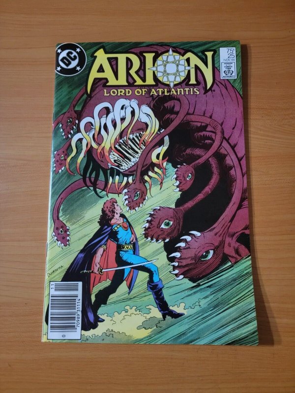 Arion Lord of Atlantis #25 Newsstand MARK JEWELERS Variant ~ NEAR MINT NM ~ 1984