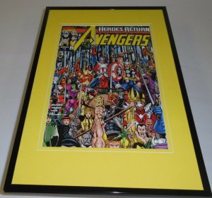 Avengers Heroes Return #2 Framed 11x17 Cover Display Official Repro