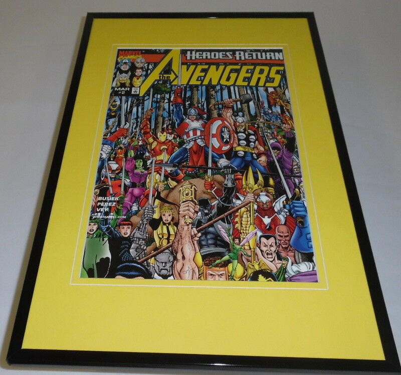 Marvel Infinity Gauntlet #1 Framed 11x17 Cover Display Official Repro Thanos