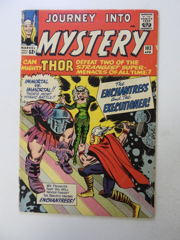 Journey into Mystery #103 (1964) 1st appearance of Enchantress VG condition