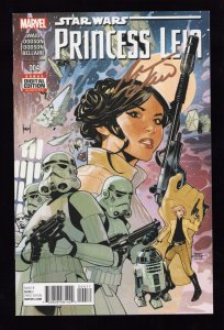 Star Wars: Princess Leia #4- SIGNED (8.5) 2015