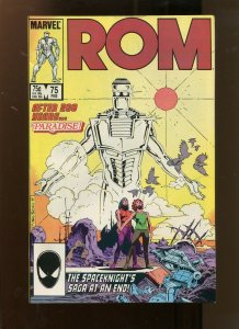 ROM #75 (9.0) LAST ISSUE 1986
