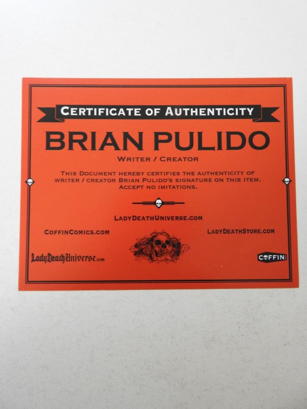 Hellwitch: Gallery #1 Risque Profane Edition NM Condition! Signed W/ COA!